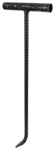 Operitacx Rotolo Gancio a t Bene Sollevatore Di Copertura Tirare Il Gancio Aperto Della Molla Del Coperchio Del Tombino T Tirare Il a Molla Tirante Sollevamento Acciaio