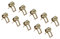 DMiotech 50 Paquet 5mm Ressort Bande Carburant Tuyau Clips Silicone Aspirateur Tuyau Collier Attache Ressort Pinces Pinces