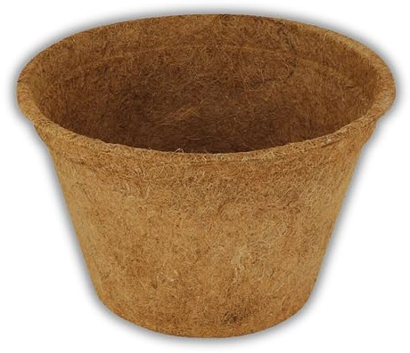 ProFlora® Kokos Pflanztöpfe für eine erfolgreiche Anzucht - Abbaubare Anzuchttöpfe ideal für Stecklinge, Setzlinge & Samen (2l, 1 Stück)