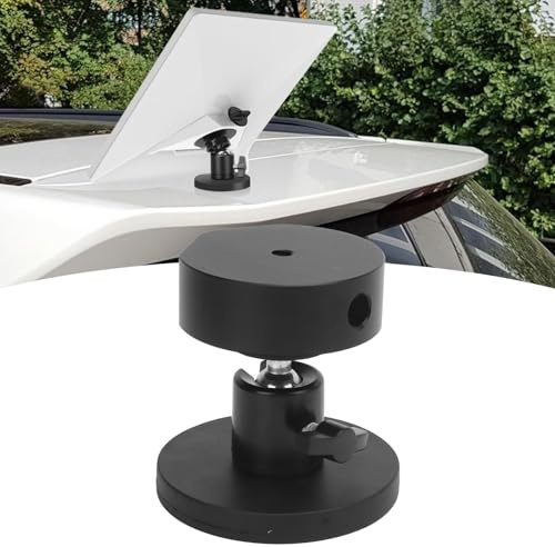 Mini Magnetico Mini, Supporto per Tetto per Auto Ad Angolo Regolabile, Base di Supporto per Piatti Mini, Kit di Montaggio Satellitare Internet