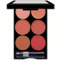KARLOR 6 Farben Blush Palette matte Blush Puder Rouge Palette Pfirsich Peach Pink Rose Nude Rot Blush Powder Makeup Blushers for Cheeks glatt seidig Rouge Palette Blush Set (6 Farben)