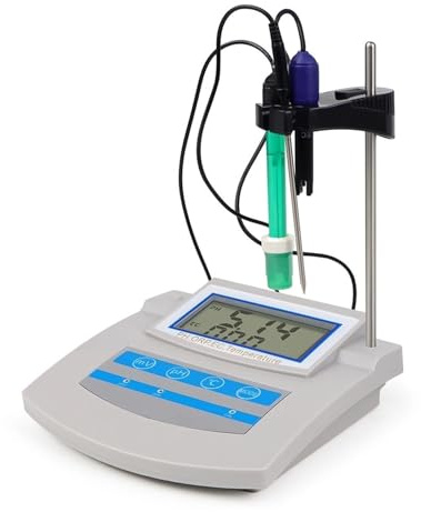 Testeur d'eau numérique 6 en 1, pH-mètre, EC, TDS, ORP, CF, température, analyseur de qualité de l'eau potable, moniteur for aquarium, hydroponie, laboratoire Pour le jardinage et l'agriculture
