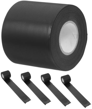 ROMISBABA 5 Rolls Hvac System Sealing Tape Fire Resistant Thermal Insulation for Air Conditioning Pipes Flexible Weatherproof Wrap for Outdoor Ac Duct Protection