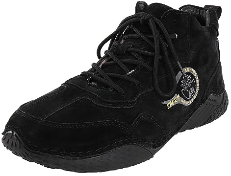 2026 - Botas de agua acolchadas para hombre de ajuste extra ancho para otoño e invierno, botas Chukka de gamuza duraderas para clima frío, para hombre, desierto, casual, para viajes, ligeras, Black