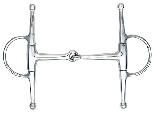 Shires Olivenkopftrense mit voller Wange, 11,4 cm