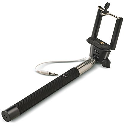 Celly Bastone Telescopico per Selfie, Nero