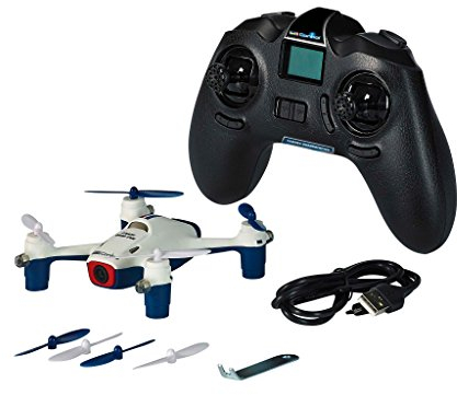Revell 23922 RC Quadrocopter med HD-kamera, fjärrstyrd med 2,4 GHz fjärrkontroll, lätt att flyga, höjdsensor, hastighetsinställningar, flip-funktion, Headless, LED, gyro, STEADY QUAD CAM