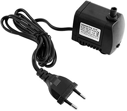 Yosoo Aquariumpumpe Tauchpumpe Teichpumpe Brunnen Aquarium Pumpe Wasser Pumpe Förderpumpe für Aquarium EU-Stecker