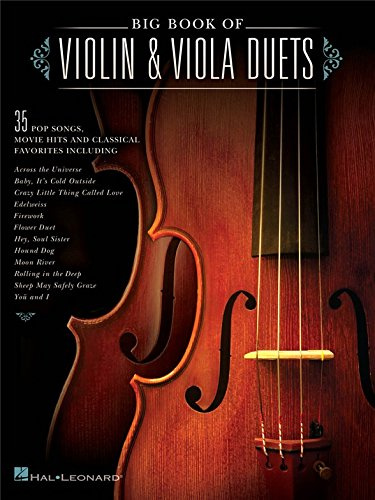 Big Book Of Violin & Viola Duets. Für Bratsche, Violine
