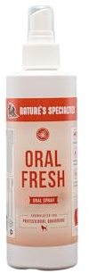 Nature's Specialties Oral Fresh Dog Spray - Reduces Bad Breath - Oral Spray for Dogs - Dental Care for Dogs - Dog Dental Care - Reduces Bad Breath & Plaque - Pleasant Fragrance, 237ml