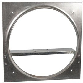 Dayton Exhaust Fan Venturi Frame, 16X16, Galv