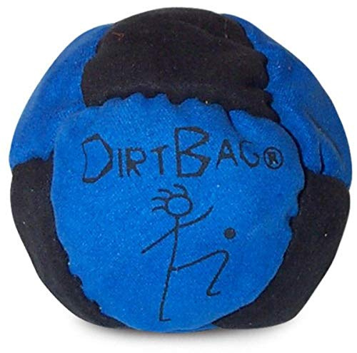World Footbag Dirtbag Hacky Sack Fußsack, Blau/Schwarz