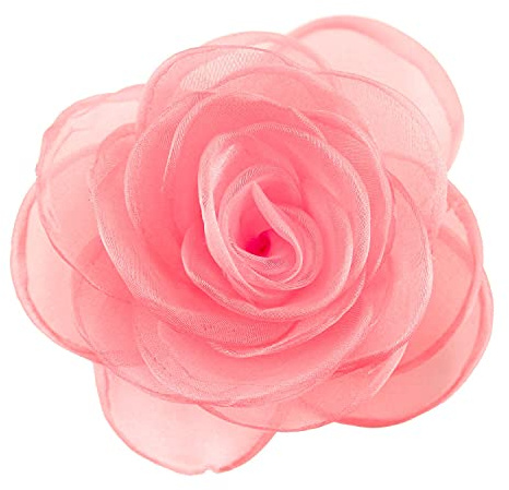 Mecool Frauen schöne Blume Haarspange Rose Broschen