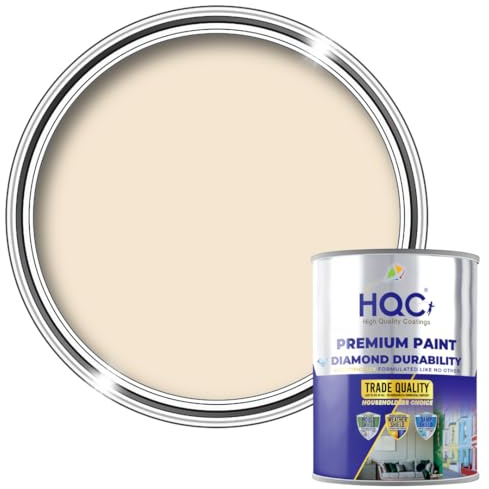 HQC Fence Paint and Garden Shed Paint | 1L of Garden Paints| Furniture Paint | Wood Paint | Outdoor Paint | Garden Fence | Quick-Drying Paint | Protection Paint (Bagels)