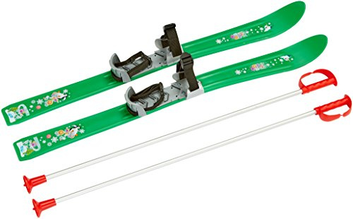 Plastkon barn skidor baby, grön, 90 cm