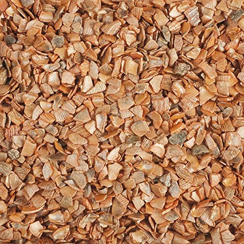 Natur-deko Effekt-MUSCHELGRANULAT 2-5mm 1 kg Muschel Sand in ORANGE -70