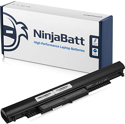 NinjaBatt Battery for HP 807957-001 807956-001 HS03 HS04 HSTNN-LB6V 807612-421 HSTNN-LB6U 250 G5 807611-421 15-AF067SA TPN-I119 843532-851 - High Performance [4 Cells/2200mAh/32Wh]