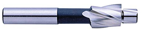 Exact Flachsenker für Durchgangsloch-mittel, M6, HSS, DIN373