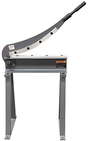 KAKA INDUSTRIAL Sheet Metal Shears,20-Inch 16Gauge (0.06 Inch) Guillotine Metal Shear,Sheet Cutter with Stand for Industrial Fabrication and Construction​ HS-20