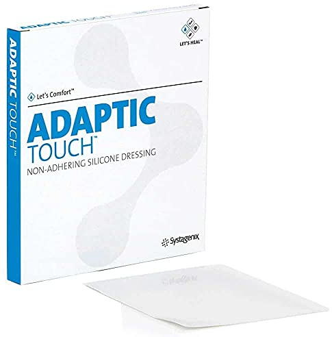 ADAPTIC TOUCH nicht-haftender Silikon-Verband, 7,6 cm x 11 cm, 10 Stück