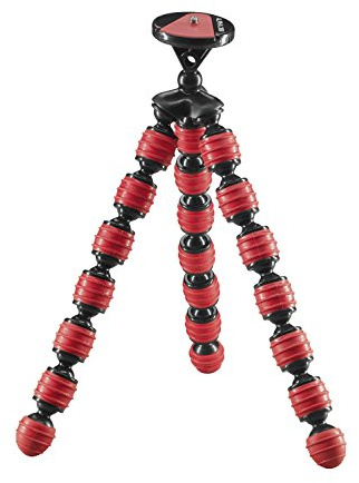 CULLMANN - 50027 - ALPHA 380 - Rot - Flexibles Ministativ -Tragfähigkeit 1.5kg - 300mm