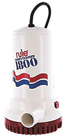 Rule 1800 Sump/Utility Pump w/8' Cord - 110V Automatic