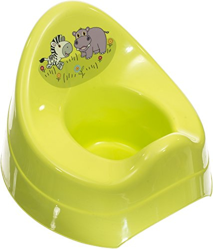 Bieco Töpfchen für Kinder Motiv Zoo | Standfestes Töpfchen für Kinder | ab 8 Monate bis 3 Jahre | WCKlo | Potty Training Seat | Topferl Für Kinder | Toilettentrainer | Nachttopf für Kinder, Gelb, 11001988