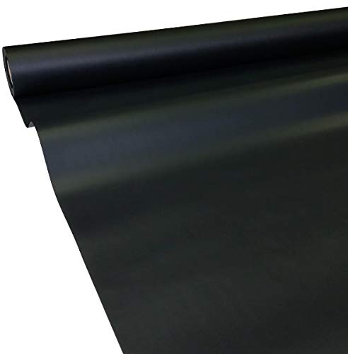 JUNOPAX Papiertischdecke 50m x 1,15m schwarz