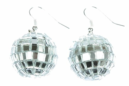 Miniblings Diskokugel Ohrringe Disko Disco Kugel Spiegelkugel Party Musik | Ohrschmuck aus eigener Fertigung in Berlin, mit Club, auch als Mitbringsel geeignet