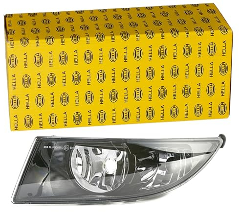 HELLA 1NE 010 299-131 NebelScheinwerfer - Skoda Fabia II (542) - schwarz | Kompatibel mit: SKODA FABIA II, FABIA II Combi, ROOMSTER, ROOMSTER Praktik