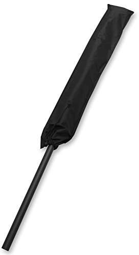 Oxbridge Black Large Outdoor Garden Parasol Umbrella Cover 0.26m x 1.62m/0.8ft x 5.25ft 5 YEAR GUARANTEE