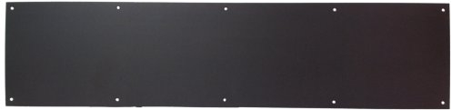 Don-Jo 90 Metall-Trittplatte, ölgeriebenes Bronze-Finish, 71,1 cm breit x 15,2 cm hoch, 1,9 cm dick