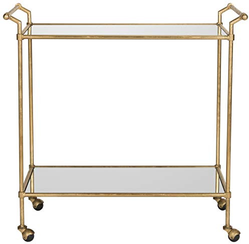 Safavieh Home Collection Felicity Gold Bar Cart
