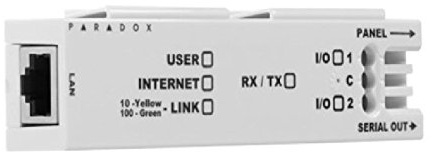 PXDIP15 PARADOX ALLARME ANTIFURTO IP150 MODULO INTERNET PER CENTRALI