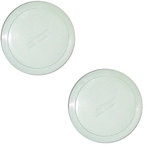 3-1/4 Dynamo Quiet White Air Hockey Puck Set