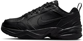 Nike Herren Air Monarch IV Sneaker, Schwarz Schwarz, 38.5 EU