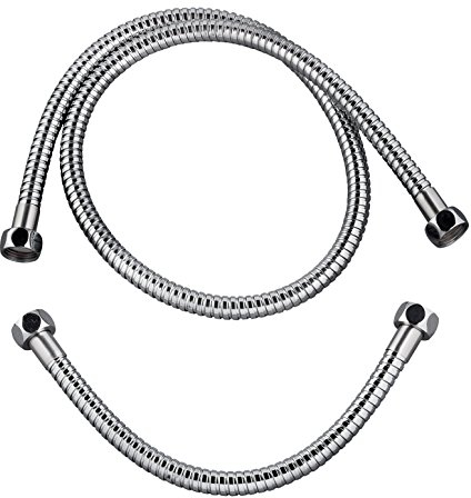 Wirquin 60719566 Brauseschlauch widerstandsfähig 1 m mit 30 cm für Säule