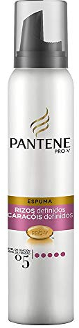 Pantene Pro-V - Espuma para el cabello, rizos perfectos, sujeción extrafuerte, 200 ml, 6 unidades