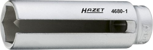 Hazet 4680-1 Lambda-Sonden-Einsatz, s: 22, Innenvierkant 12,5 mm (1/2 Zoll)