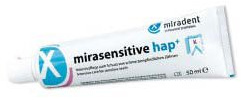 Zahncreme für hypersensible Zähne miradent mirasensitive hap+ CREME 50 ml