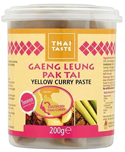 Thai Taste Southern Yellow Curry Paste 200g - Pack of 2