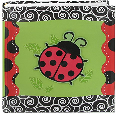 Pioneer Photo Albums 200-Pocket 3-D Lady Bug Applique Cover Photo Album, 4 by 6-Inch