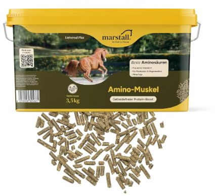 marstall Premium-Pferdefutter Amino-Muskel Plus, 1er Pack (1 x 3.5 kilograms)