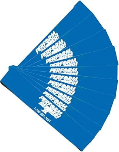 Perform Better Mini Exercise Bands 10 PCS Blue Heavy Resistance 9x 2