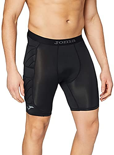 Joma Herren Protec Portero Negro shorts multisports, Schwarz, S-M EU
