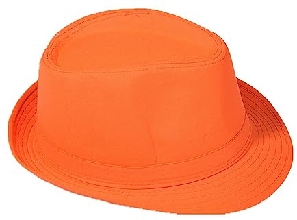 Miobo Strohhut, Fedora für Herren, Damen, Kinder, Trilby-Design, Sonnenschutz