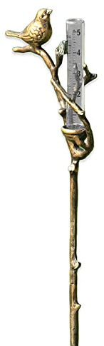 SPI Home 33756 Bird and Nest Rain Gauge on Stake