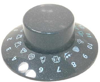 Hotpoint C00274878 Washing Machine Accessory Wash Timer Knob Graphite