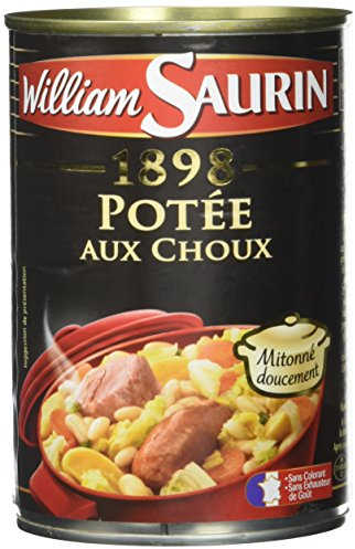 William Saurin Potée aux Choux 420 g - Lot de 6