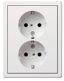 Gira 0780112 Schuko White Socket-Outlet – Socket-Outlets (16 A)